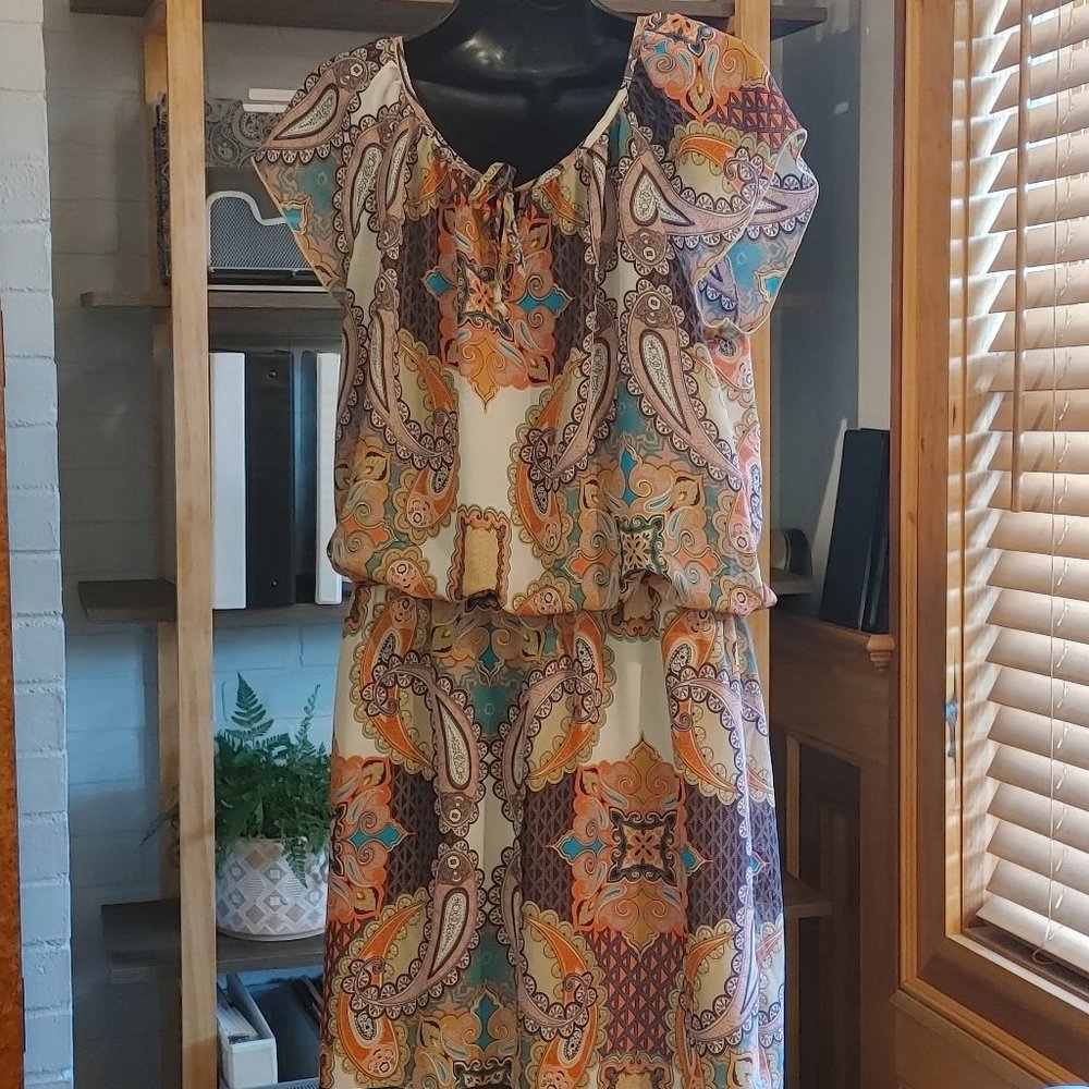 BEUTIFUL BOHEMIAM DRESS - Picture 2 of 7